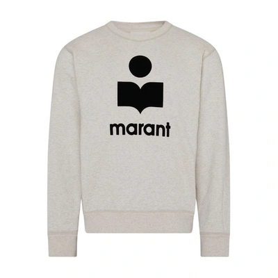Shop Marant Mikoy Sweatshirt In Ecru