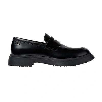 Shop Camper Walden Loafers In Black_black