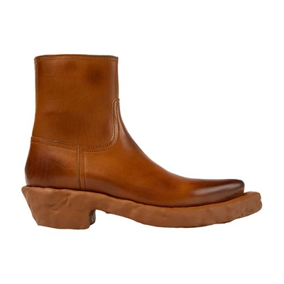 Shop Camperlab Venga Cowboy Boots In Medium_brown