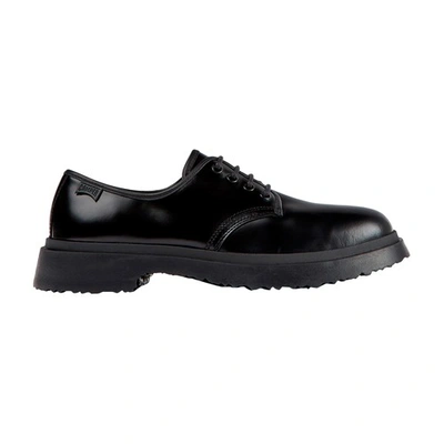 Shop Camper Walden Lace-up Shoes In Black_black