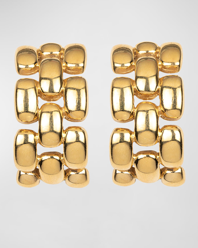 Shop Jennifer Behr Nicci Earrings In Gold