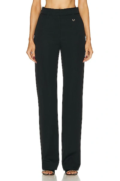 Jacquemus Le Trouseralon Ficelle In Black