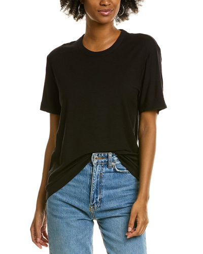 Shop James Perse Oversized T-shirt In Black