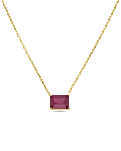 Shop Forever Creations Signature Forever Creations 14k 2.50 Ct. Tw. Ruby Necklace