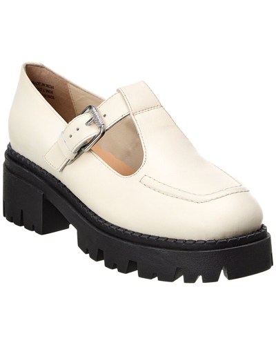 Shop Seychelles Luster Leather Loafer In White