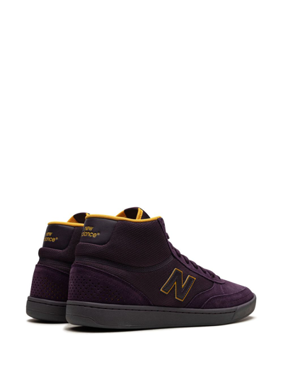 Vans Numeric 440 High "purple/yellow" Sneakers In Purple