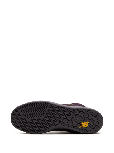 Vans Numeric 440 High "purple/yellow" Sneakers In Purple