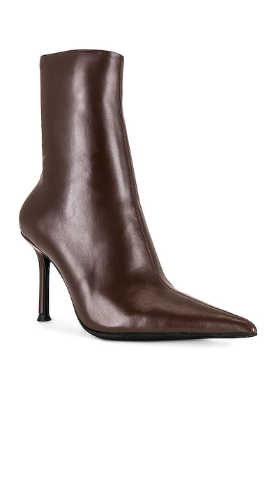 Jeffrey Campbell Daring Boots In Chocolate