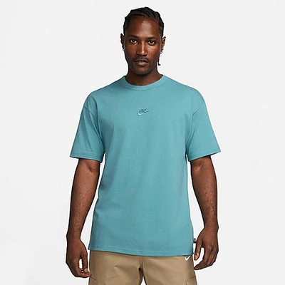 Shop Nike Men's Sportswear Premium Essentials T-shirt In Noise Aqua