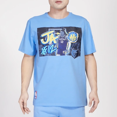 Shop Pro Standard Mens Ja Morant  Grizzlies Yearbook T-shirt In University Blue