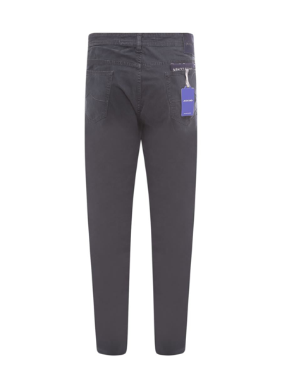 Shop Jacob Cohen Trouser In Blue