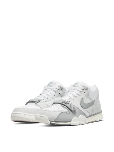Shop Nike Air Trainer 1 Photon Dust Sneakers In Grey