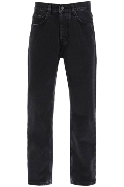Shop Carhartt Organic Denim Loose Jeans In Black