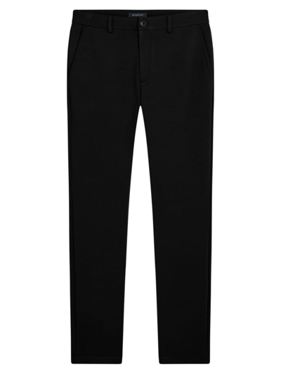 Shop Bugatchi Men's Knit Dress Pants In Black