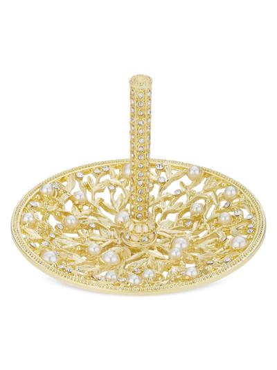 Shop Olivia Riegel Eleanor Gold Embellished Ring Holder