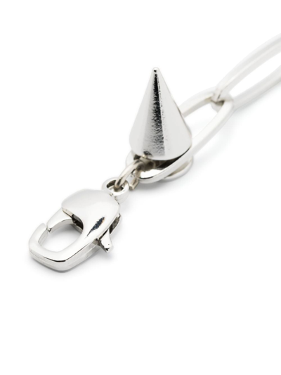 Shop Alyx Spike-stud Chain Bracelet In Silber