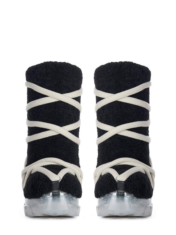 Lunar Tractor shearling ankle boots