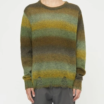 Shop Song For The Mute Men Oversized Sweater In Army