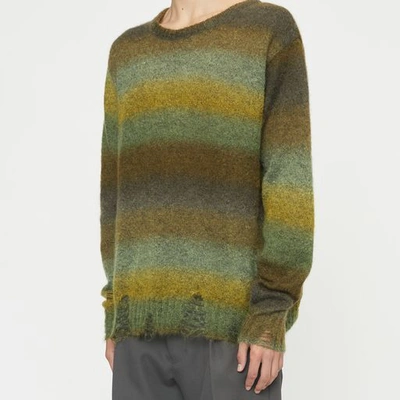 Shop Song For The Mute Men Oversized Sweater In Army