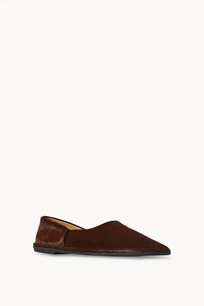 Shop The Row Women Canal Slip On Shoes In Brown