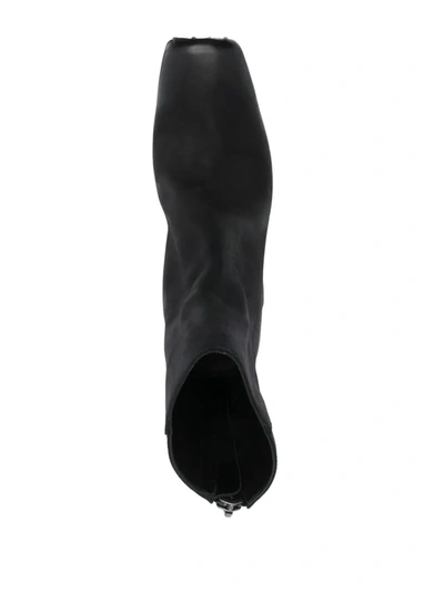 Shop Uma Wang Women High Ballerina Boots In Uw900 Black