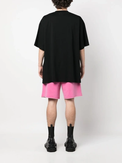 Shop Vetements Unisex Overpriced Birthday T-shirt In Black/rainbow