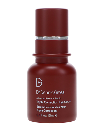 Shop Dr Dennis Gross Skincare Dr. Dennis Gross Skincare 0.5oz Advanced Retinol + Ferulic Triple Correction  Eye Serum