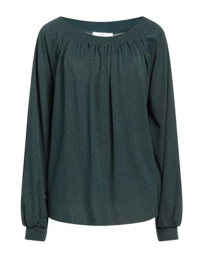 Chiara Boni La Petite Robe Woman Sweater Deep Teal Size 6 Polyamide, Viscose, Elastane, Polyester In Green
