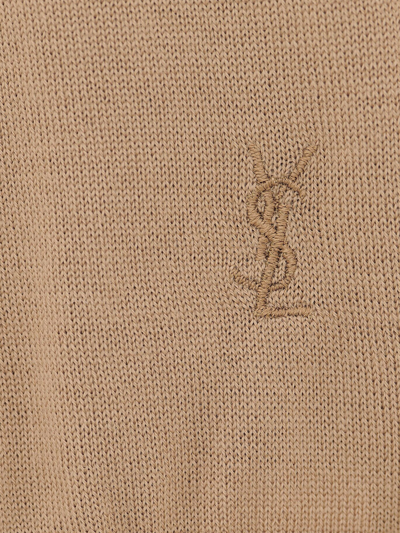 Saint Laurent Sweater In Cream