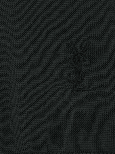 Shop Saint Laurent Woman Sweater Woman Black Knitwear