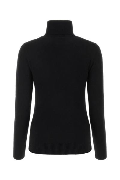 Shop Miu Miu Black Cashmere Sweater In Nero