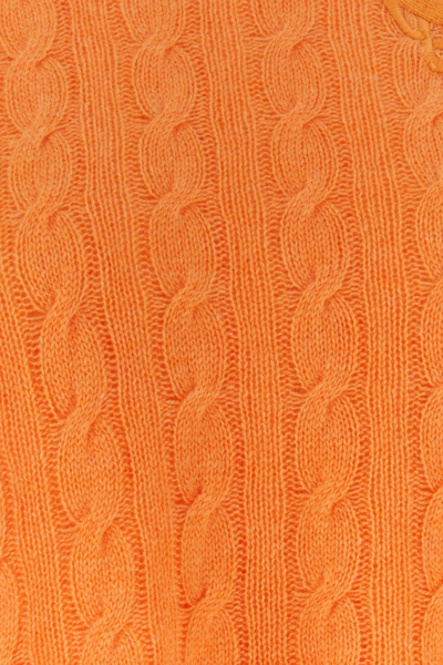 Shop Etro Orange Cashmere Sweater In Arancione