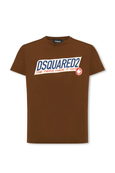 Shop Dsquared2 Printed T-shirt