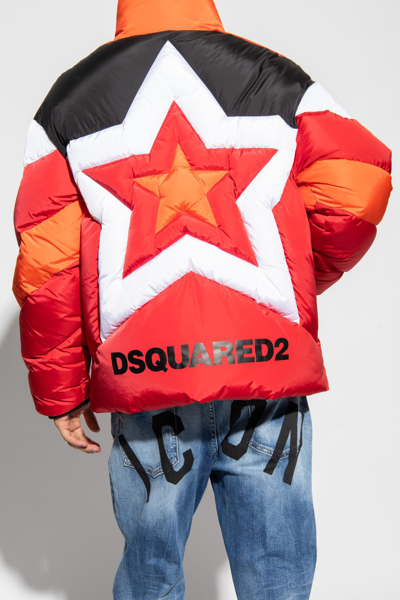 Shop Dsquared2 Jacket With Standing Collar
