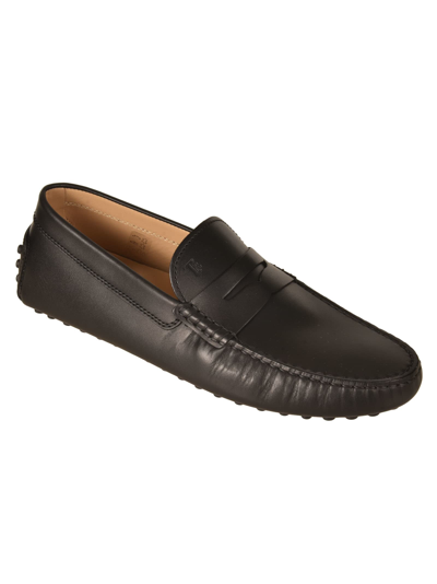 Shop Tod's Gommino 64c Loafers In Nero