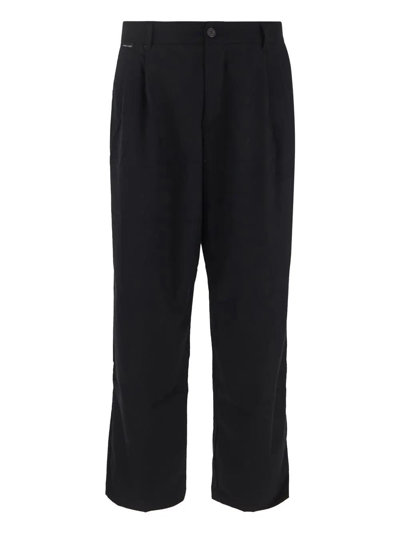 Shop Family First Milano New Tube Classic Trousers In Black