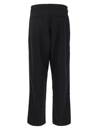 Shop Family First Milano New Tube Classic Trousers In Black