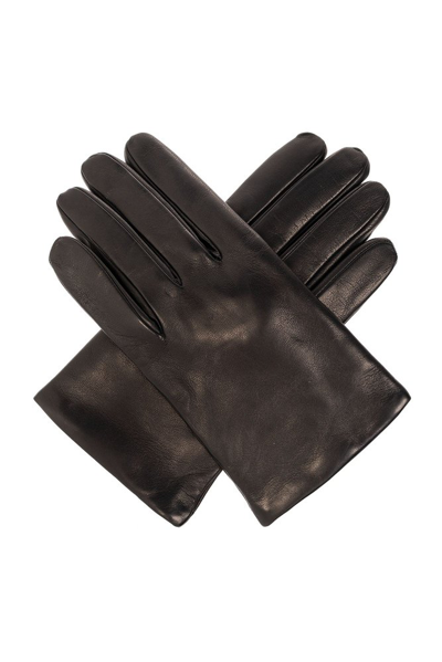 Shop Dolce & Gabbana Full Finger Gloves In Black