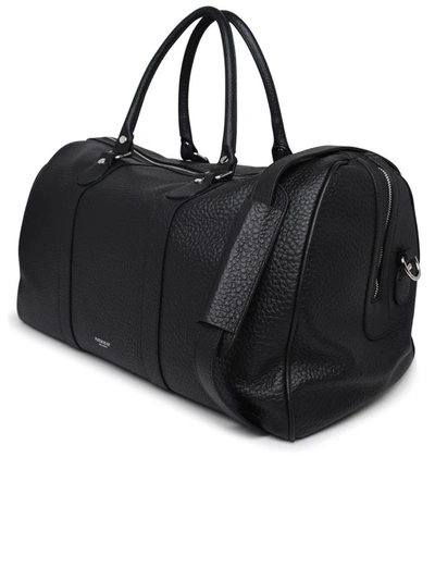 Shop Avenue 67 'montecarlo' Black Leather Travel Bag