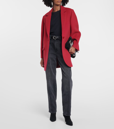 Isabel Marant Jilinka Wool-bend Blazer In Black