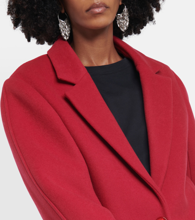 Isabel Marant Jilinka Wool-bend Blazer In Black