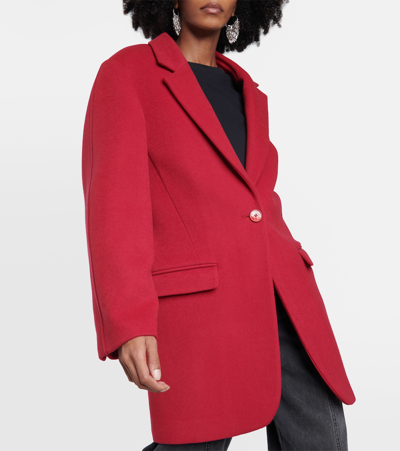 Isabel Marant Jilinka Wool-bend Blazer In Black