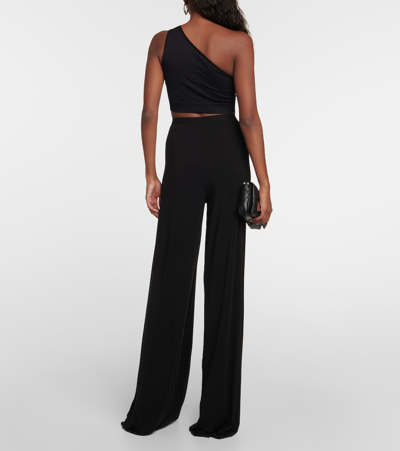 Rick Owens Athena Active Knit Bra In Black Clothing In Black