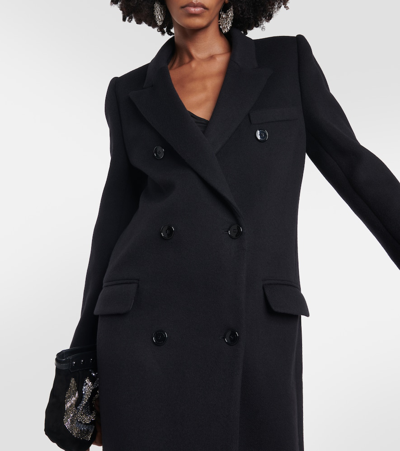 Shop Isabel Marant Enarryli Wool-blend Coat In Black