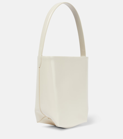 Shop The Row N/s Park Small Leather Tote Bag In White