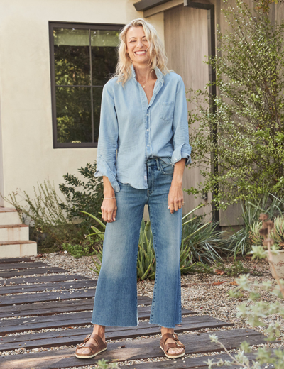 Shop Frank & Eileen Galway In Blue