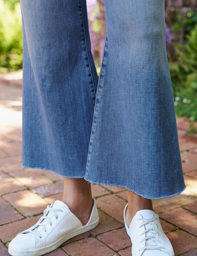 Frank & Eileen Galway Gaucho Jeans In Blue