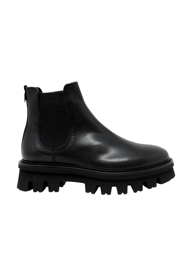 Shop Agl Attilio Giusti Leombruni Agl Black Leather Natalia Chelsea Ankle Boots