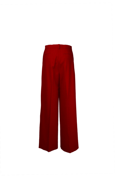 Msgm Pants In Red