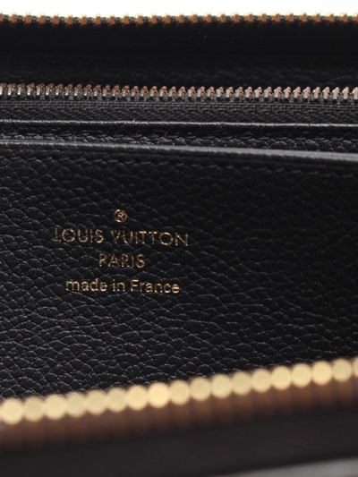 LOUIS VUITTON Clémence Wallet Black Monogram Empreinte